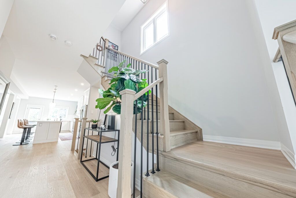 Modern home staircase